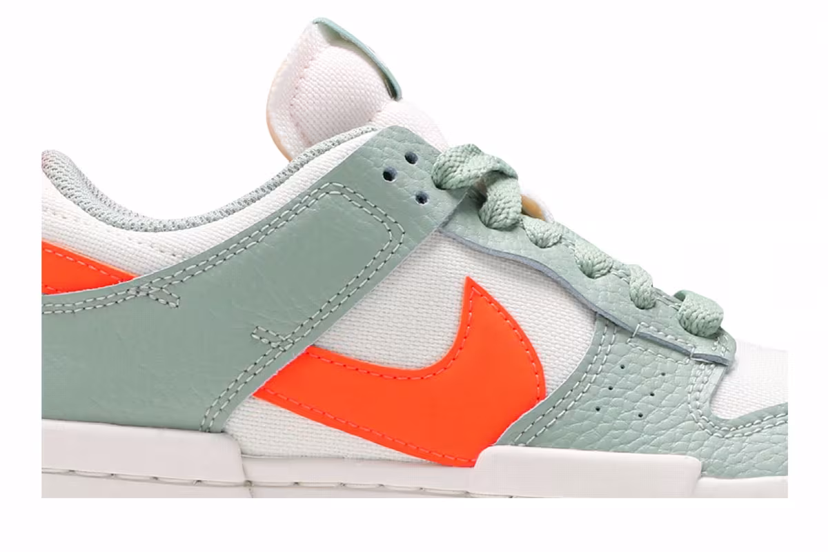 Nike Women's Dunk Low Disrupt Sea Glass Crimson, view 3