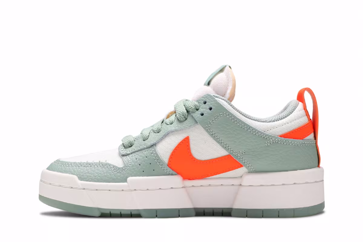 Nike Women's Dunk Low Disrupt Sea Glass Crimson, view 4