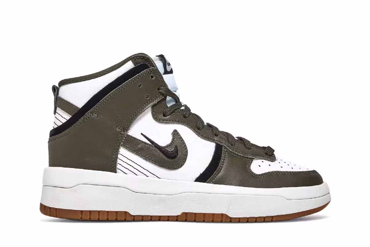Nike Women's Dunk High Up Cargo Khaki, view 2