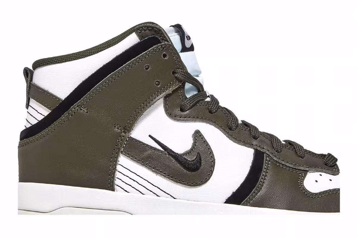 Nike Women's Dunk High Up Cargo Khaki, view 3
