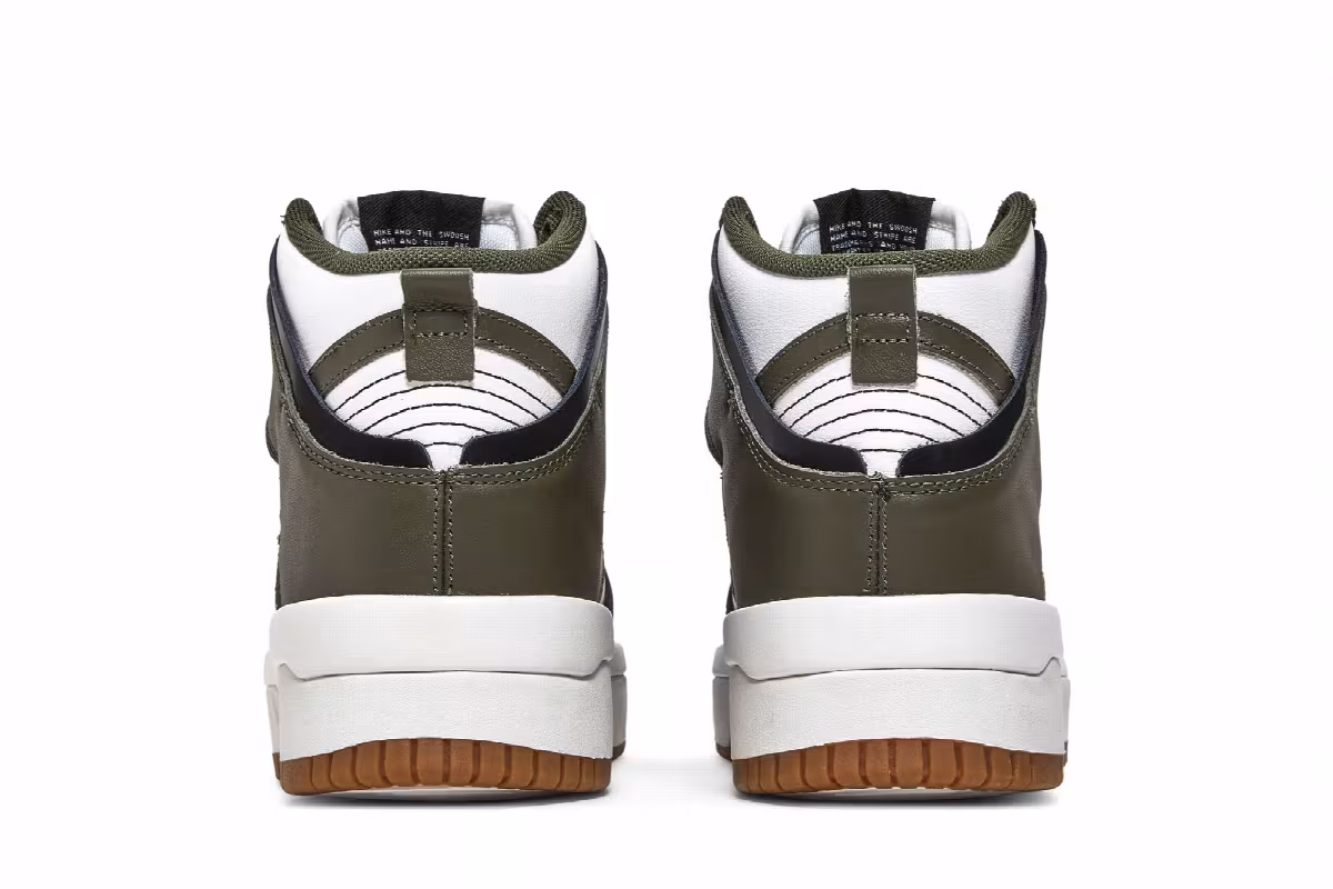 Nike Women's Dunk High Up Cargo Khaki, view 7