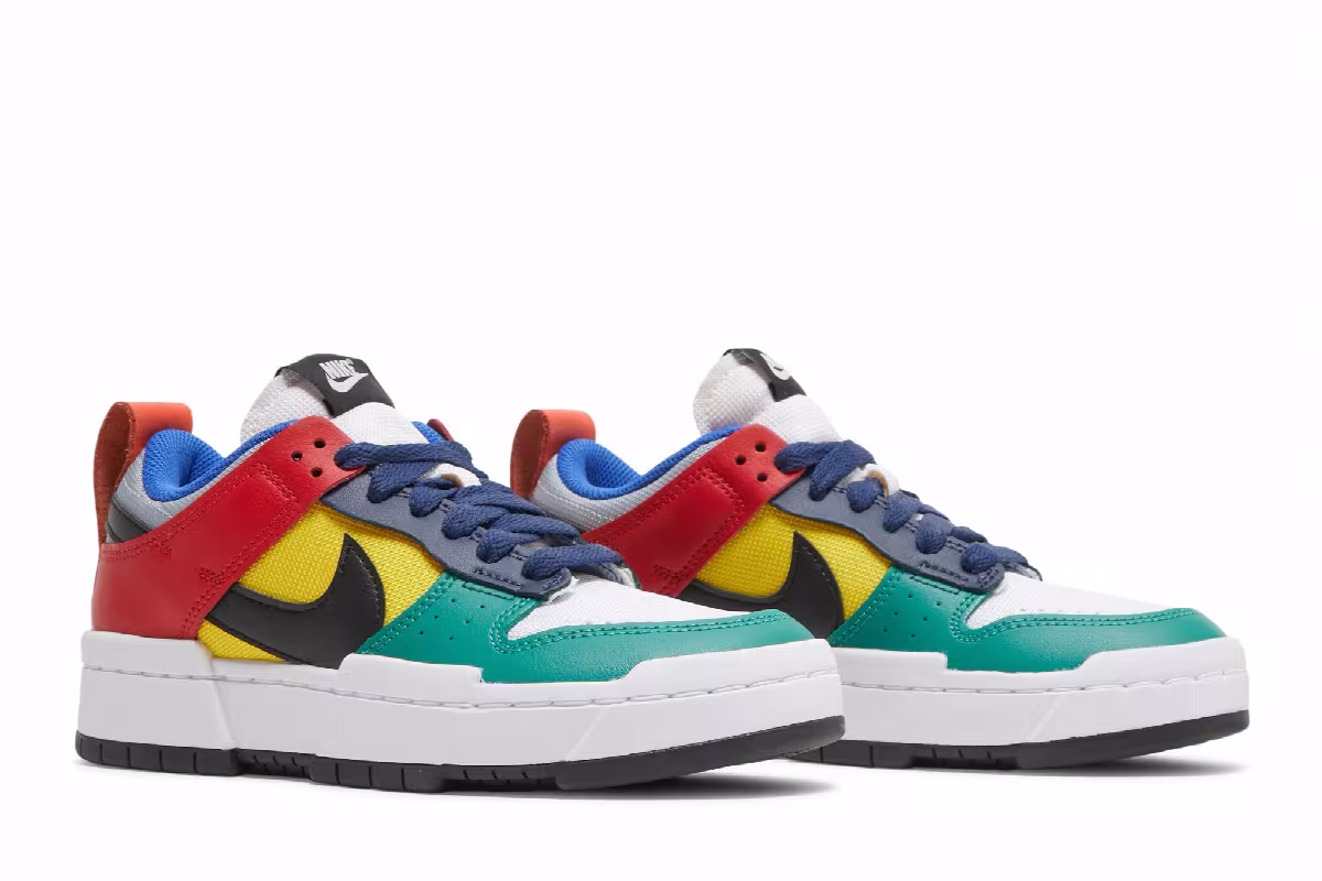 Nike Women's Dunk Low Disrupt Multi-Color, view 9