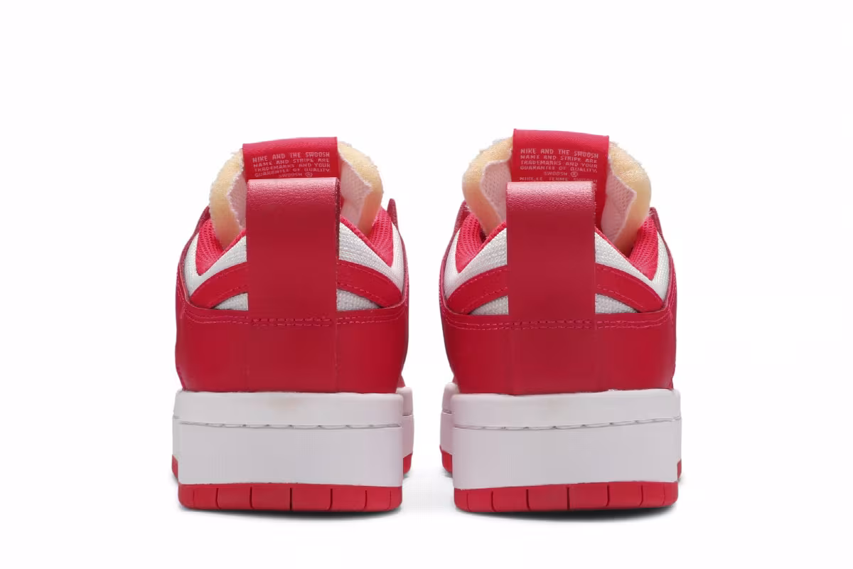 Nike Women's Dunk Low Disrupt Siren Red, view 7