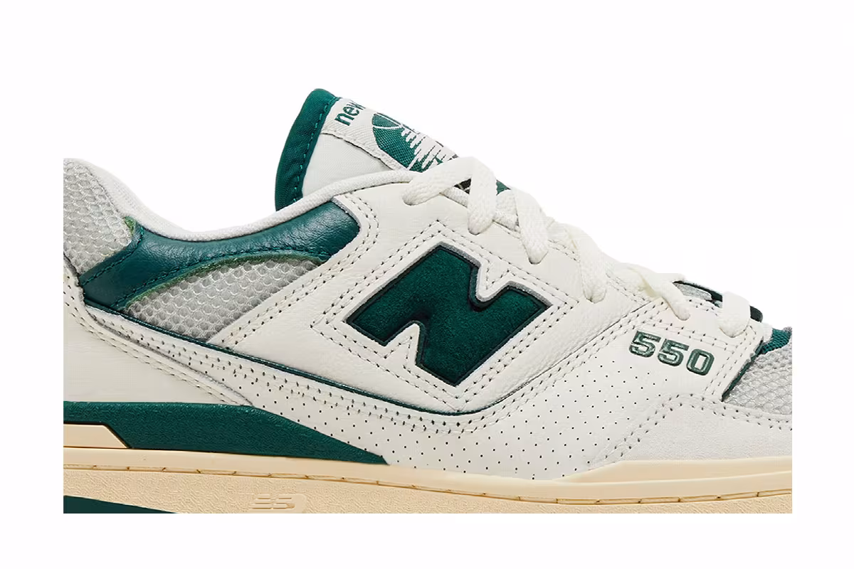 New Balance 550 Sea Salt Pack - Marsh Green, view 3