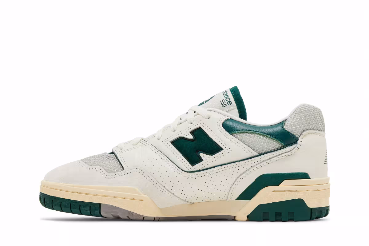 New Balance 550 Sea Salt Pack - Marsh Green, view 4
