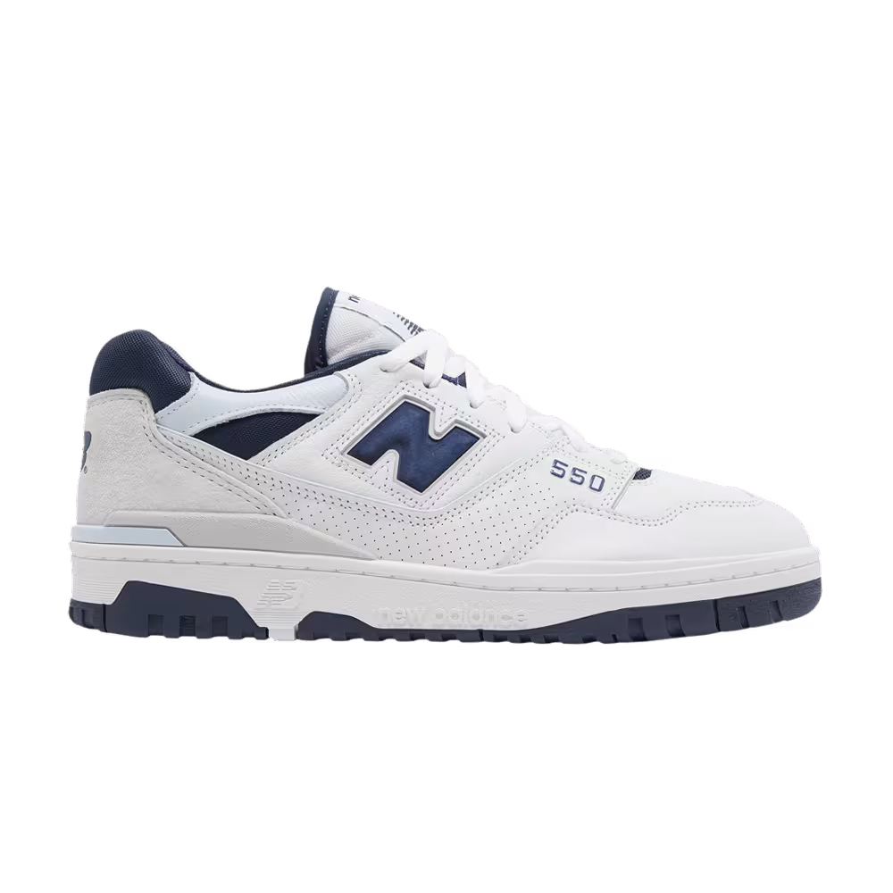 New Balance 550 White Quarry Blue