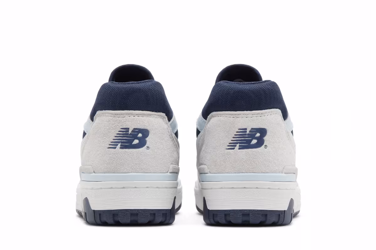 New Balance 550 White Quarry Blue, view 7