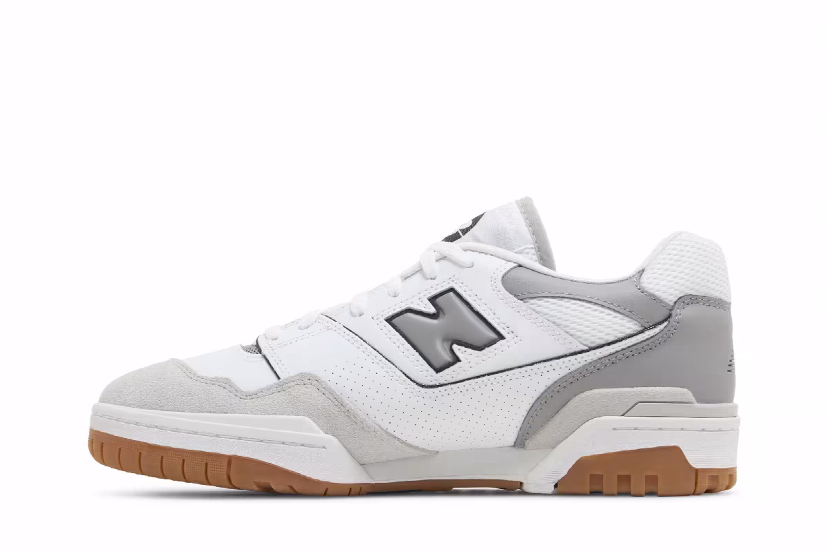 New Balance 550 White Slate Grey, view 4