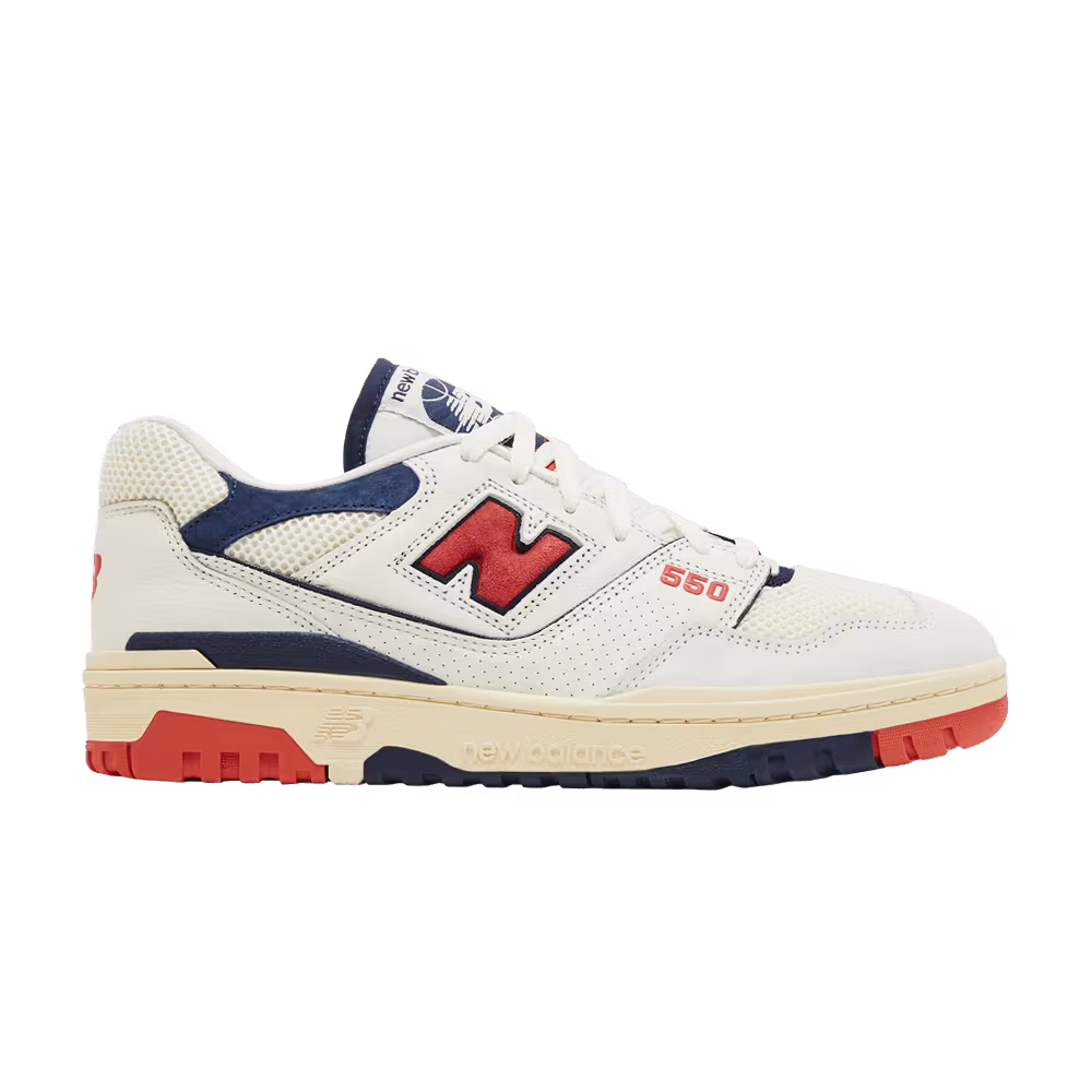 New Balance 550 Sea Salt Pack - Blast Red