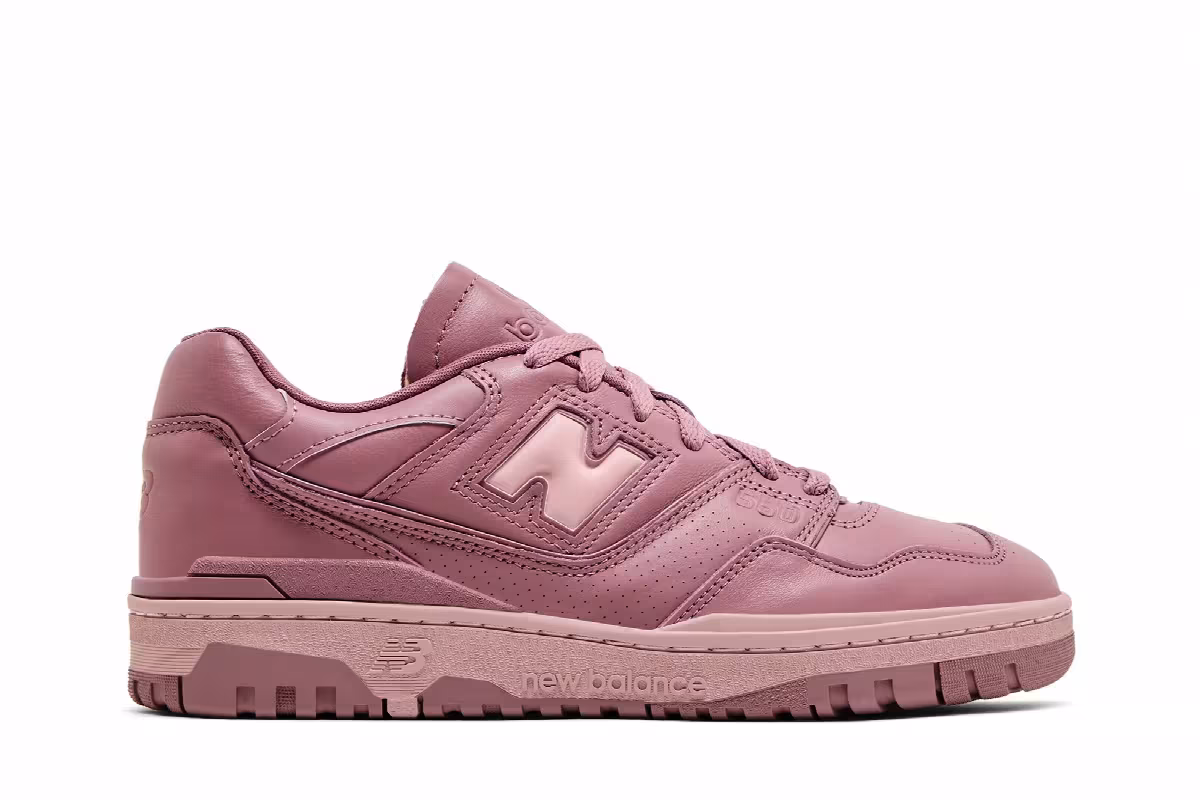 New Balance 550 Monochromatic Pack - Rosewood, view 2