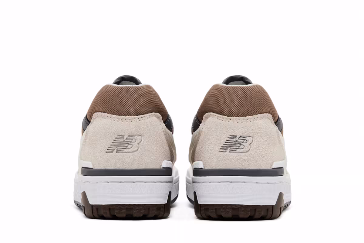 New Balance 550 Sea Salt Dark Mushroom, view 7