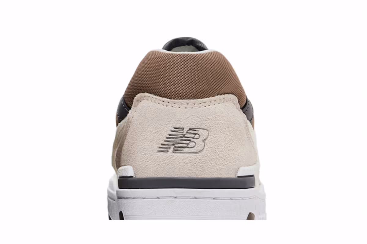 New Balance 550 Sea Salt Dark Mushroom, view 8