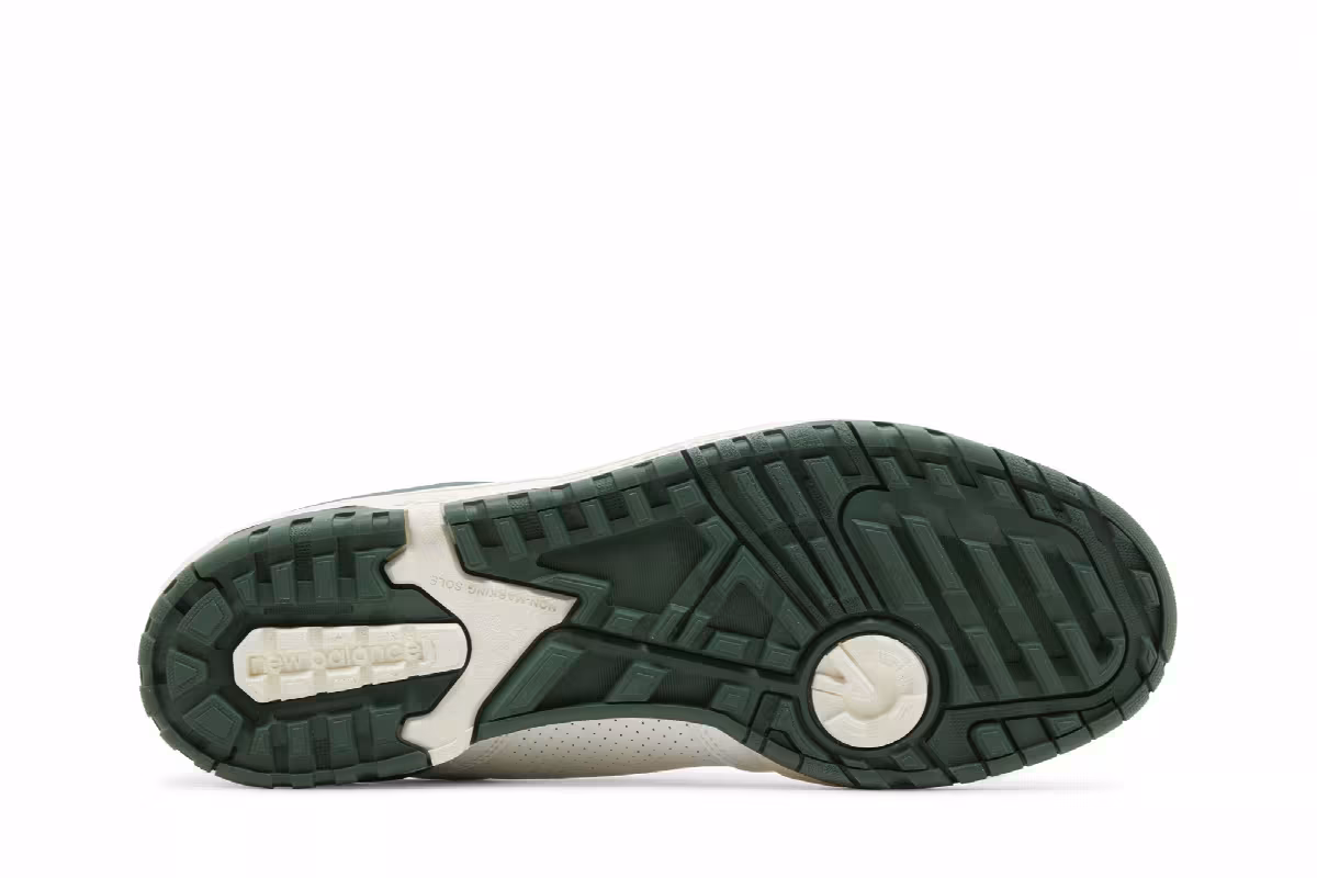 New Balance 550 Golf SL White Green, view 5