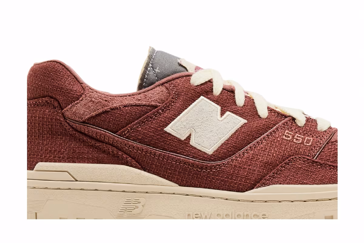 New Balance 550 Sashiko Pack - Pecan, view 3