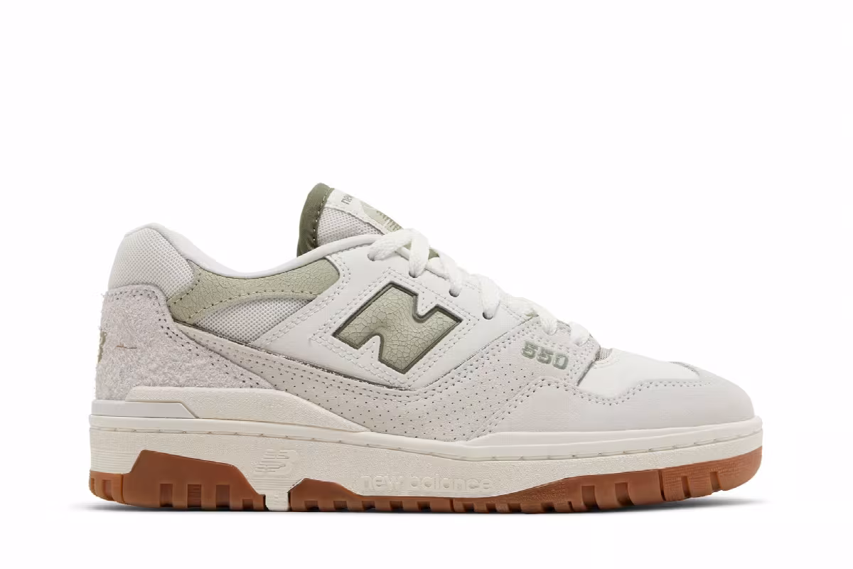 New Balance Women's 550 Spring Collection - Olivine, view 2