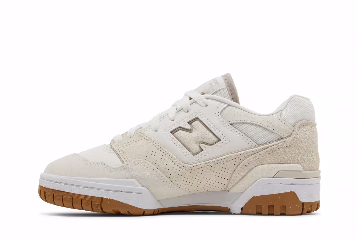 New Balance Women's 550 Sea Salt Linen, view 4