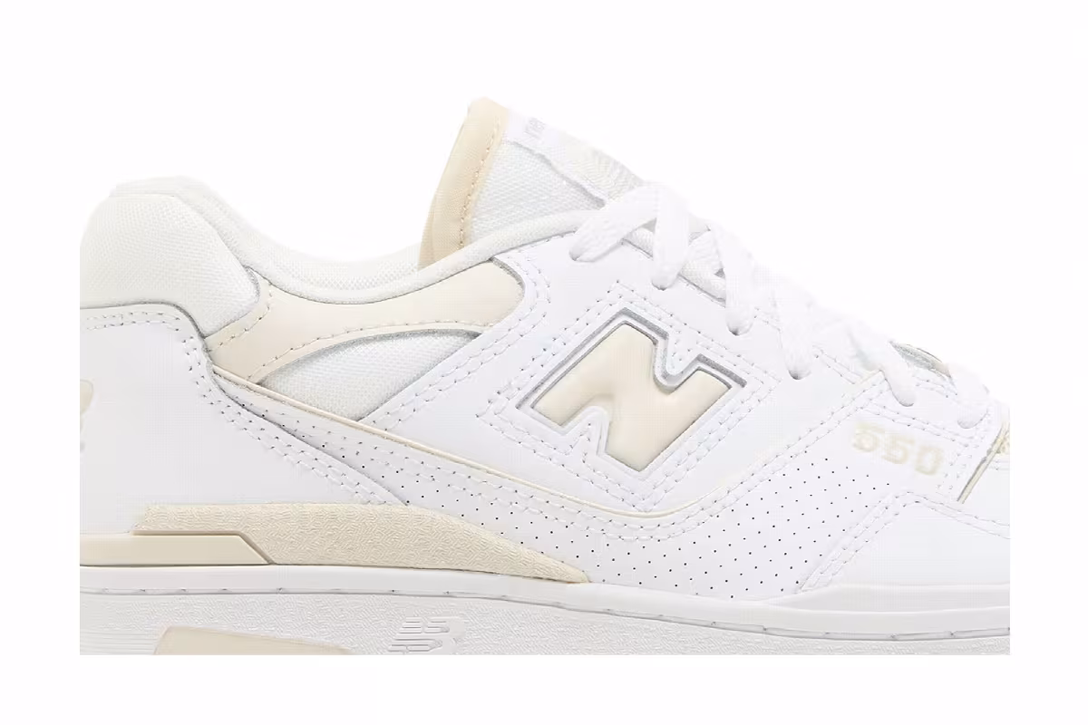 New Balance Women's 550 White Linen, view 3