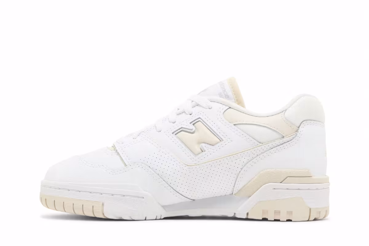 New Balance Women's 550 White Linen, view 4