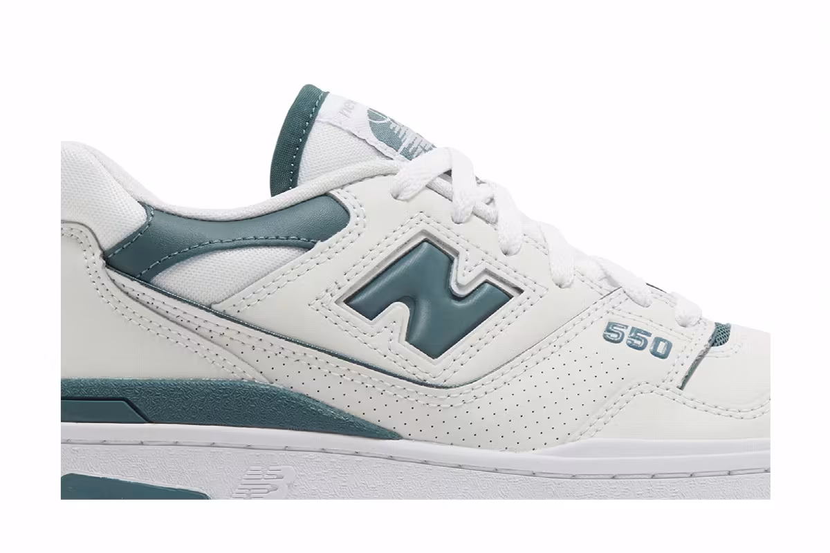 New Balance Women's 550 Reflection New Spruce, view 3
