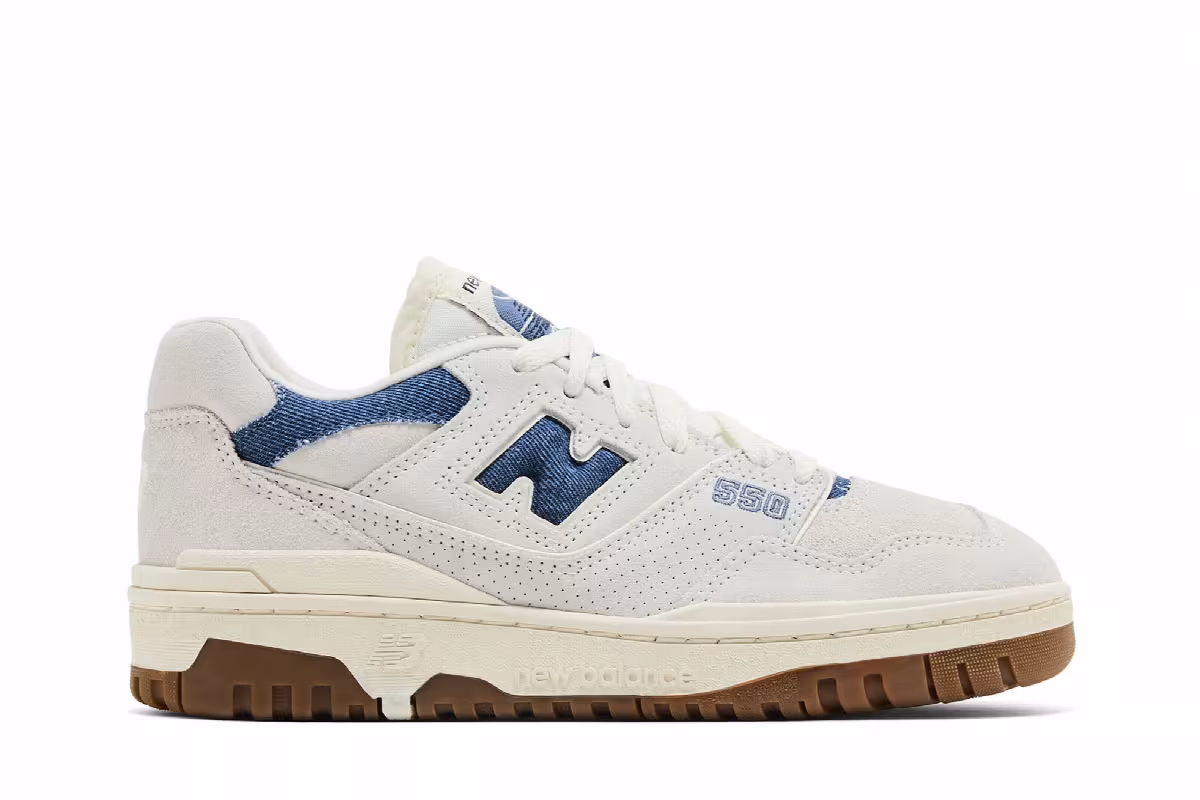 New Balance Women's 550 Denim Pack - Reflection, view 2