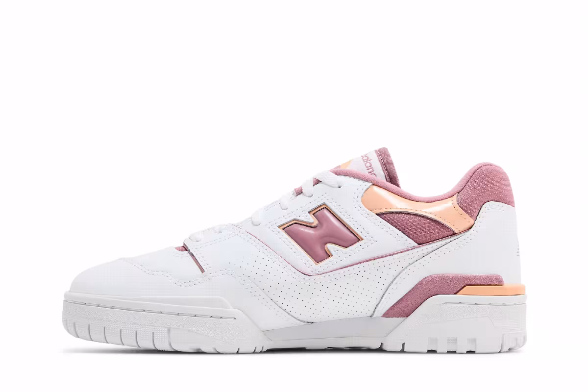 New Balance Women's 550 Rosewood Hazy Peach, view 4