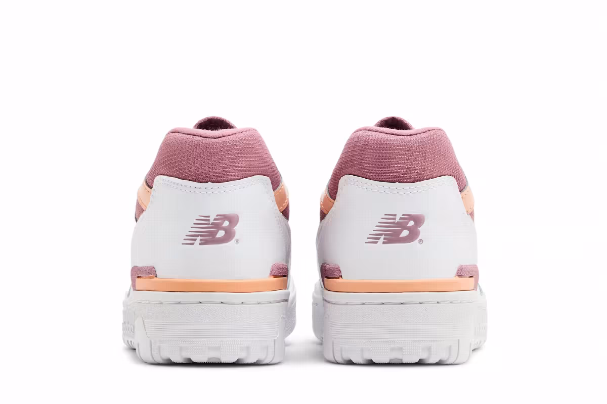 New Balance Women's 550 Rosewood Hazy Peach, view 7