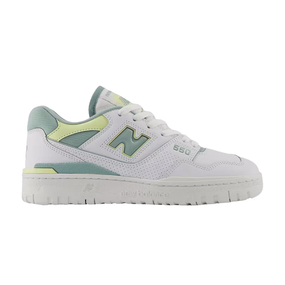 New Balance Women's 550 Salt Marsh Limelight
