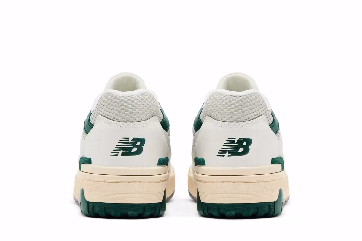 New Balance 550 Big Kid Sea Salt Pack - Marsh Green, view 7