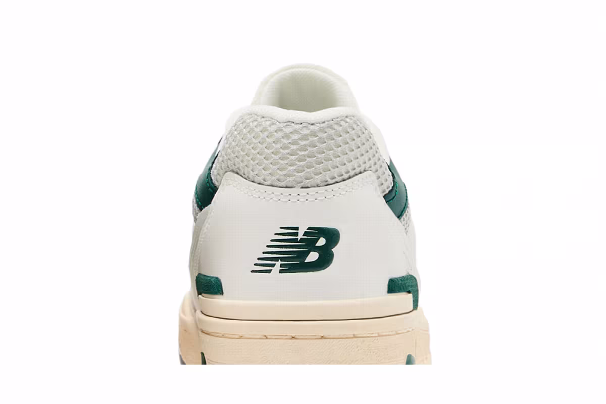 New Balance 550 Big Kid Sea Salt Pack - Marsh Green, view 8