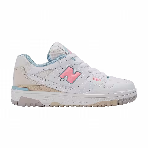New Balance 550 Little Kid 'White Ultra Pink Blue'