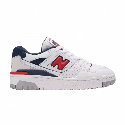 New Balance 550 Big Kid 'White True Red'