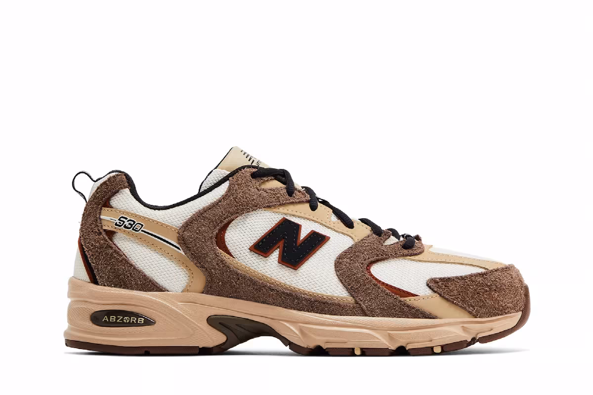 New Balance 530 Dark Mushroom Incense, view 2