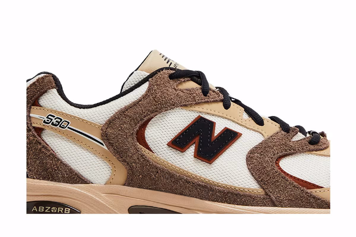 New Balance 530 Dark Mushroom Incense, view 3