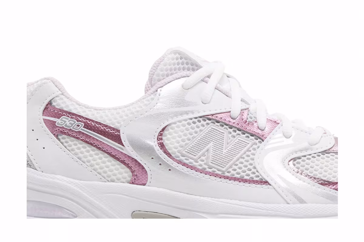New Balance 530 Big Kid Pink Sugar, view 3