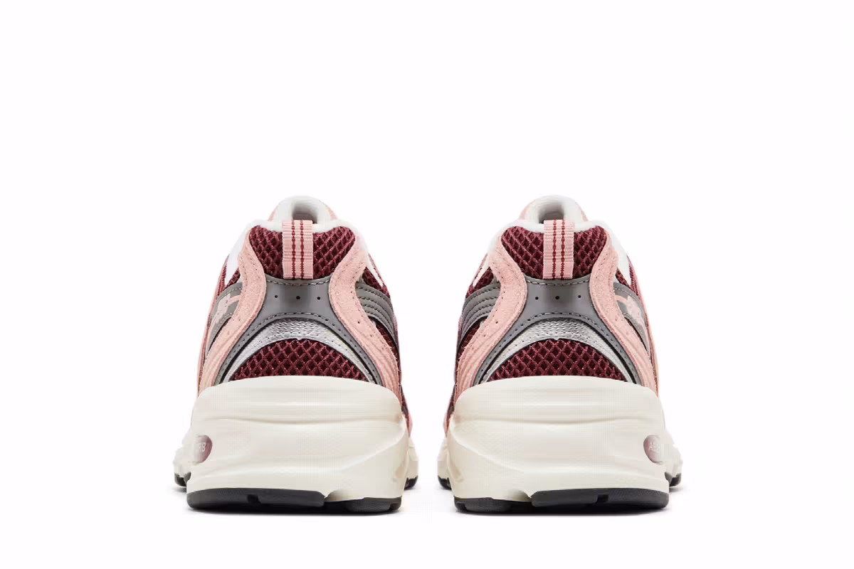 New Balance 530 Pink Moon Washed Burgundy, view 7