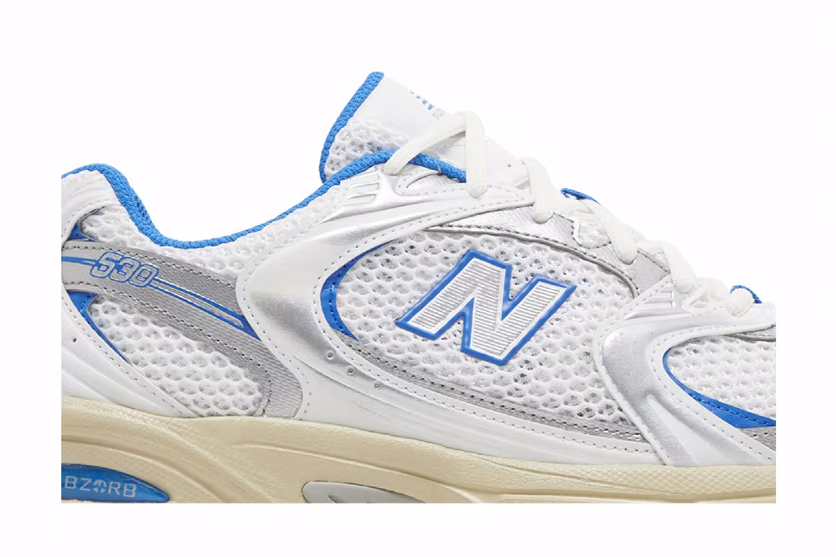 New Balance 530 White Blue Oasis, view 3