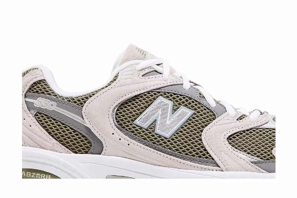 New Balance 530 Dark Olivine Moonrock, view 3