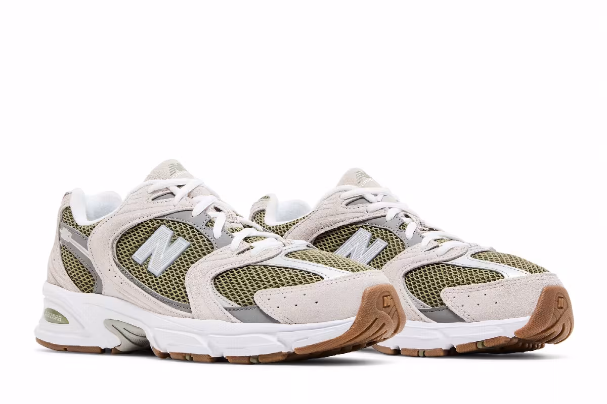 New Balance 530 Dark Olivine Moonrock, view 9