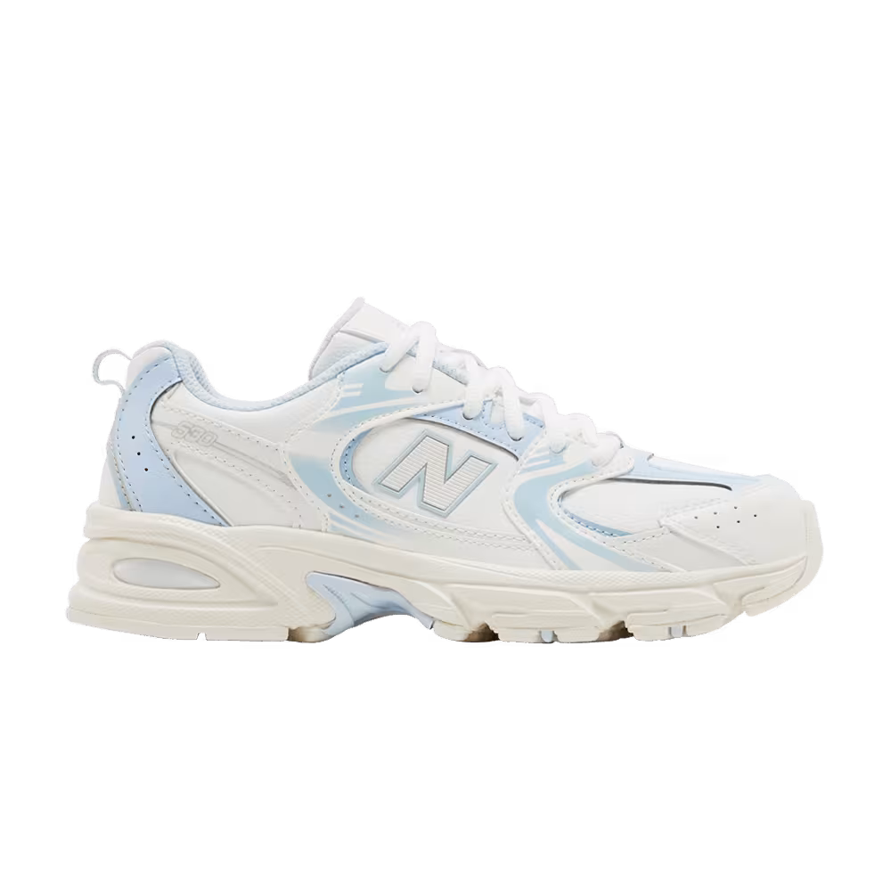 New Balance 530 Big Kid White Starlight