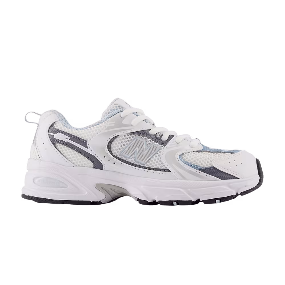 New Balance 530 Big Kid White Dark Arctic Grey