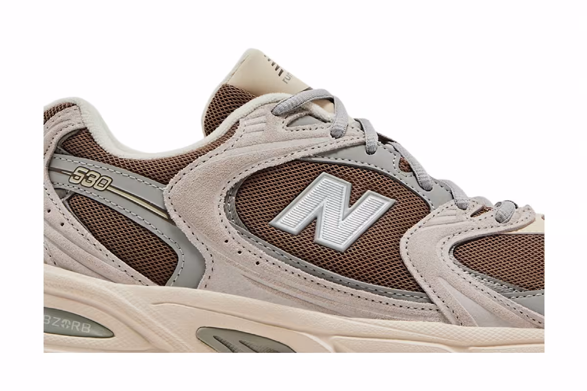 New Balance 530 Moonrock Mushroom, view 3