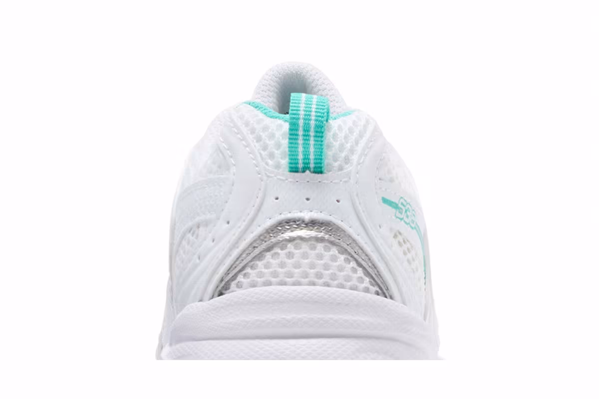 New Balance Women's 530 White Teal, view 8