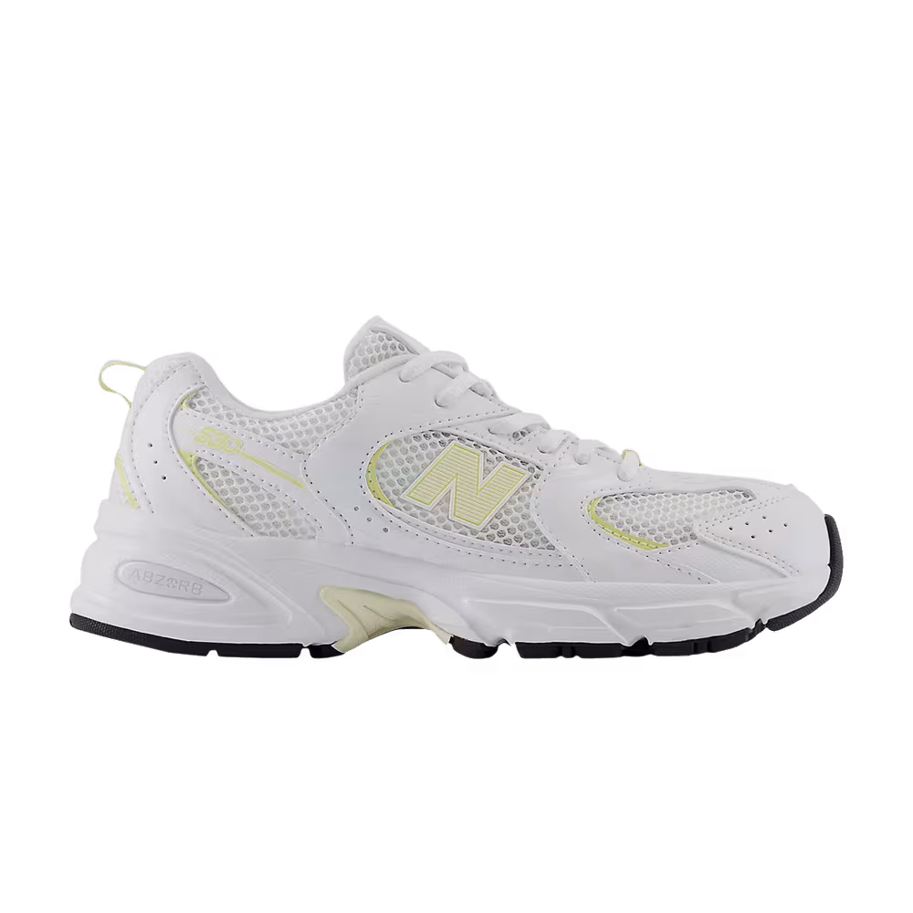 New Balance 530 Big Kid White Parchment
