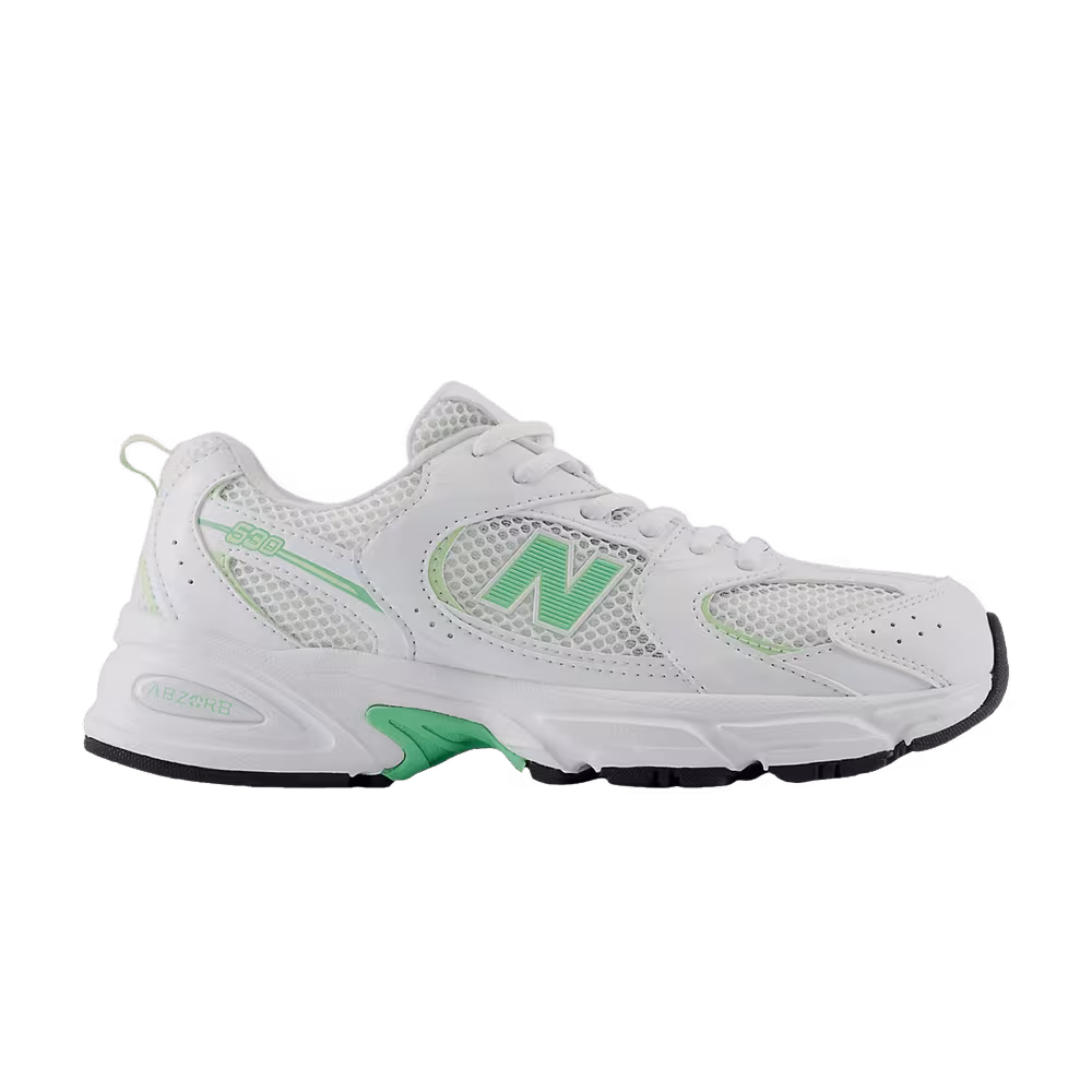 New Balance 530 Big Kid White Melon Water