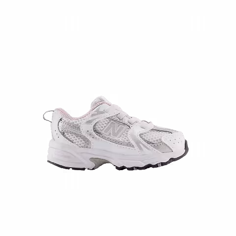 New Balance 530 Bungee Toddler Wide 'White Mid Century Pink'