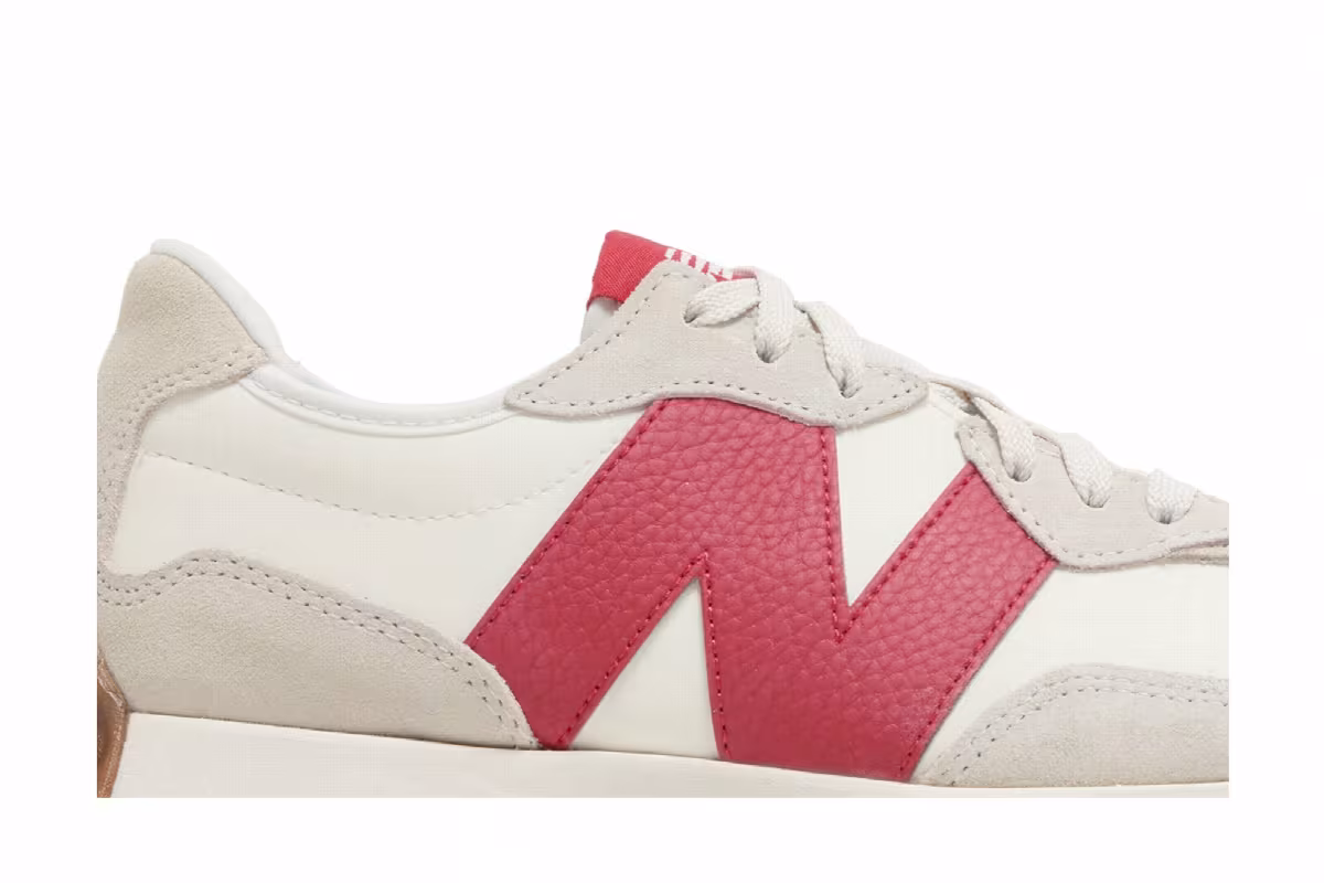 New Balance Women's 327 Moonbeam True Red, view 3