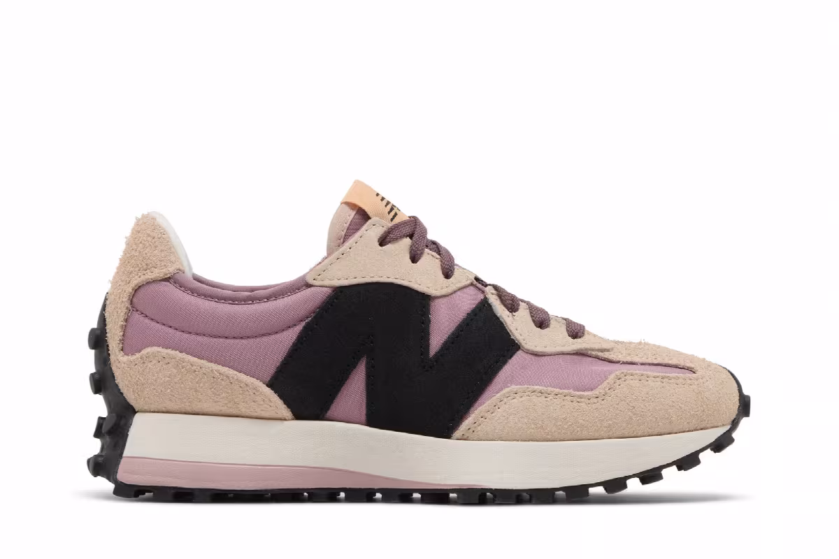 New Balance Women's 327 Rosewood Licorice, view 2