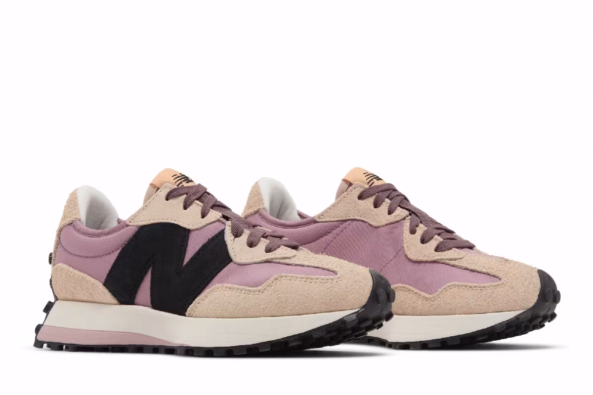New Balance Women's 327 Rosewood Licorice, view 9