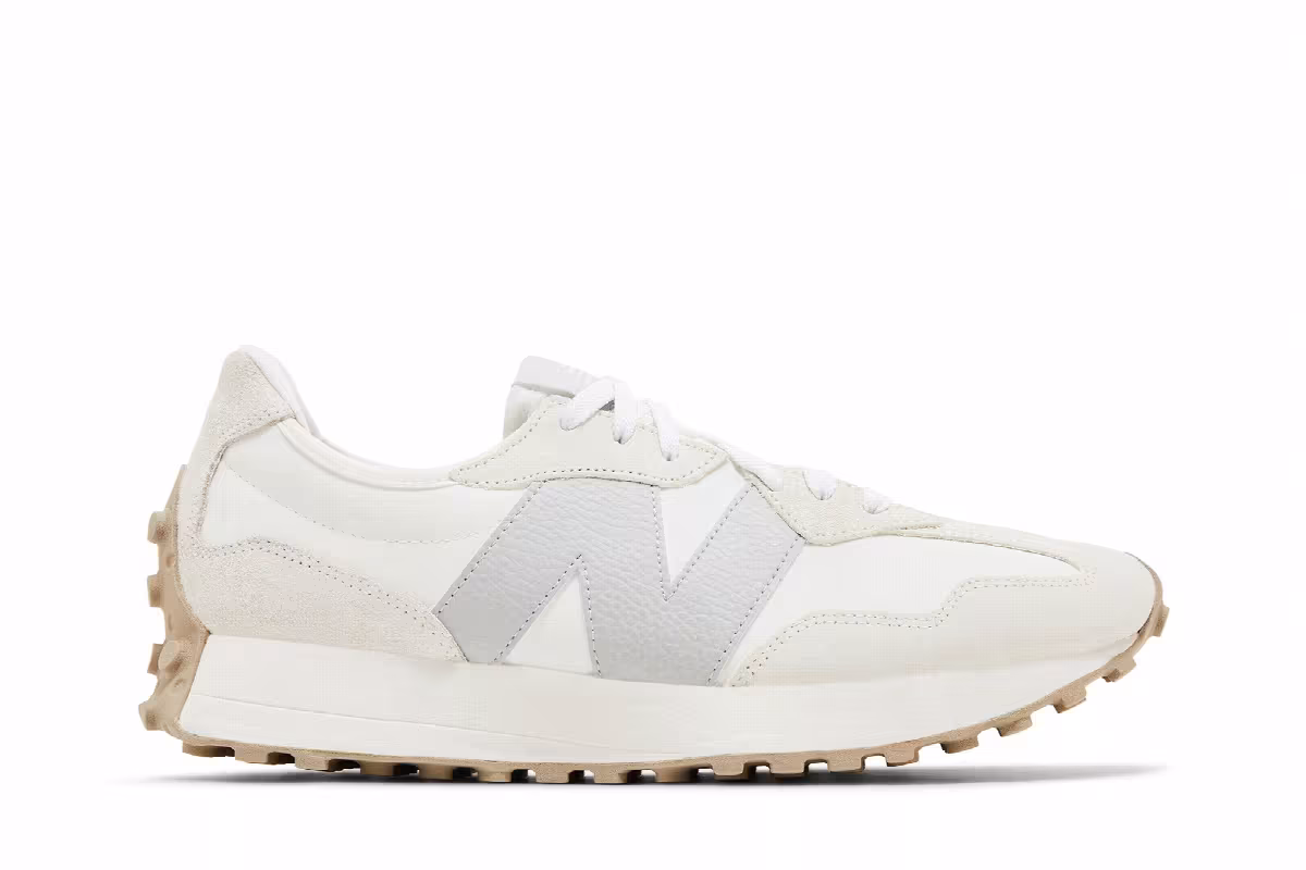 New Balance Women's 327 Sea Salt Brighton Grey, view 2