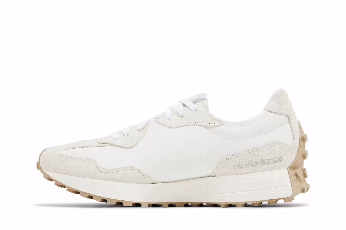 New Balance Women's 327 Sea Salt Brighton Grey, view 4